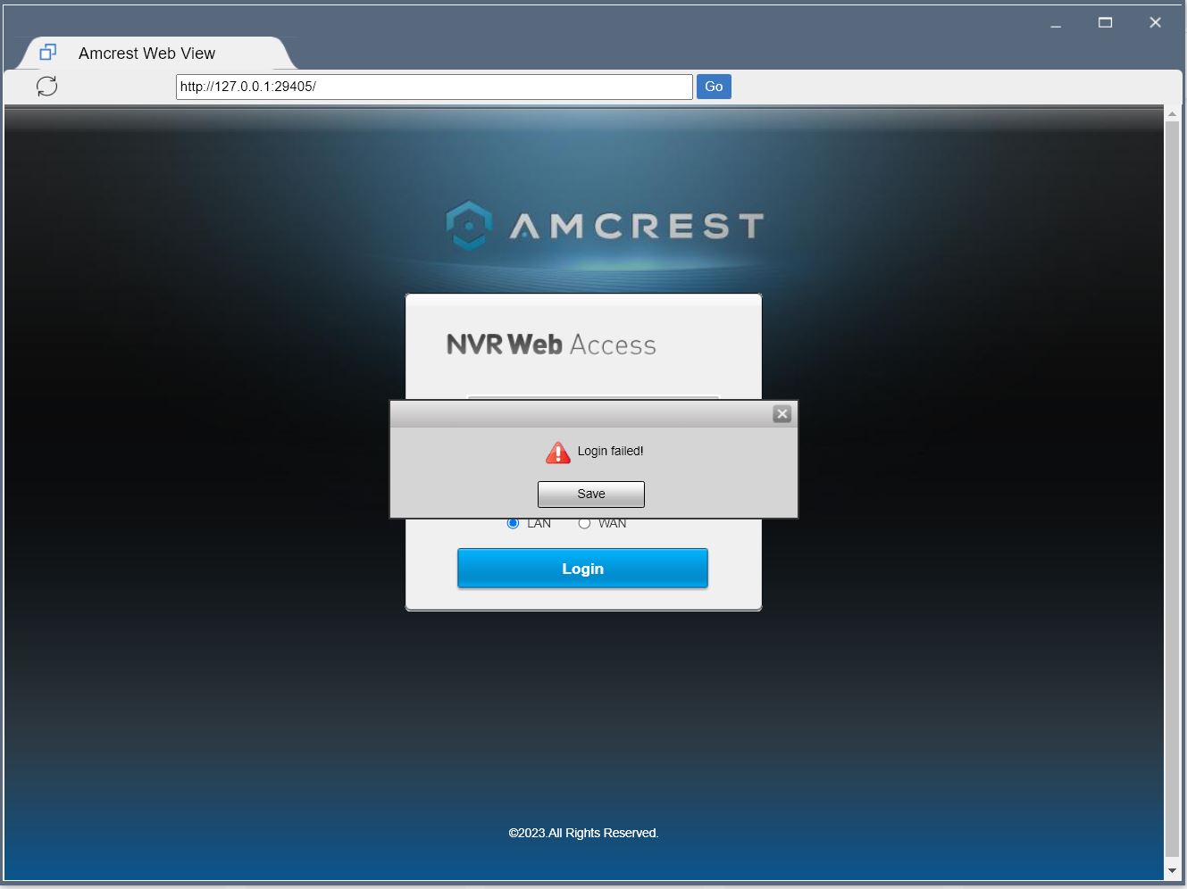 amcrest web view login failed.JPG
