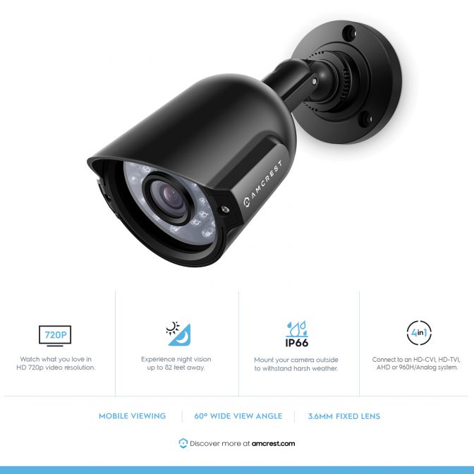 Outdoor Wi-Fi HD camera - 1280 x 720 p