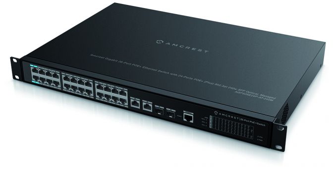 8 Ports Full Gigabit Cloud Managed PoE Switch with 2 SFP Uplink