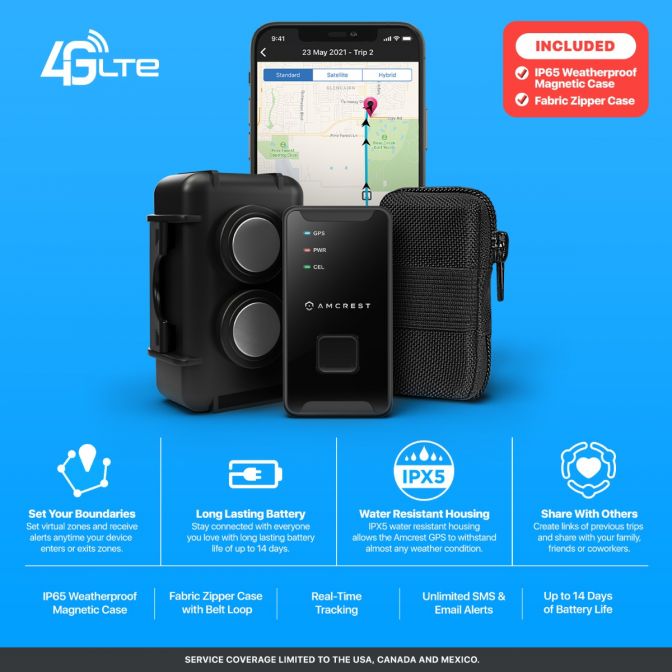 Spytec GPS GL300 Mini GPS Tracker for Vehicles, Cars, Trucks, Loved Ones,  Hidden Tracker Device for Kids with Weatherproof Magnetic Case, Unlimited 5