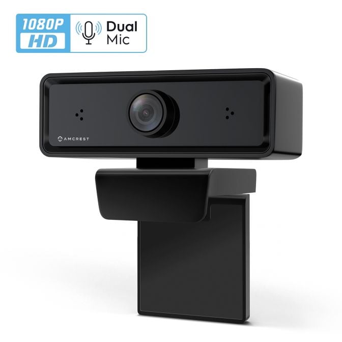  Webcam with Microphone, 1080P 30fps HD Webcams, USB