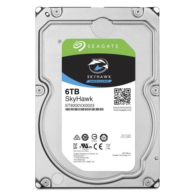 Seagate SkyHawk 6TB Surveillance Hard Drive - SATA 6Gb/s