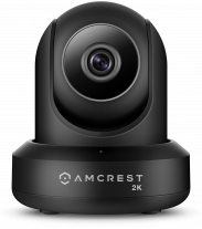 Amcrest Refurbished 3MP PTZ WiFi Security Camera Black REP-IP3M-941B