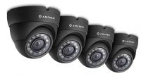 Amcrest Eco-Series 720P HD Security Cameras, Weatherproof IP66 Dome Cameras, 65ft IR LED Night Vision (4-Pack)