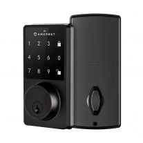 Amcrest Smart Lock ADL220-B Contemporary Digital Keypad Single Cylinder Deadbolt with Automatic Motorized Locking, Zinc Alloy