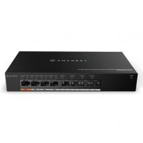 Amcrest 8-Port Switch with 4-Ports POE+ 802.3af/at 60W, Metal Housing, (AGPS8E4P-AT-60)