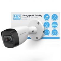 Amcrest 2MP Analog Bullet Outdoor Security Camera AMC1081BC28-W-V4
