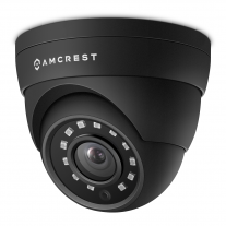 Amcrest 4MP Dome Outdoor Security Camera, Black (AMC4MDM28-B)