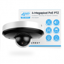 Amcrest 4MP PTZ PoE Camera 4x Optical Zoom IP66, IK08, IP4M-1066EW