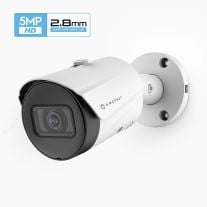 Amcrest Refurbished 5MP PoE Bullet Security Camera REP-IP5M-B1186EW-28MM (White)