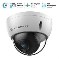 Amcrest 4K (8MP) AI Dome POE IP Security Camera IP8M-2493EW-AI-V3
