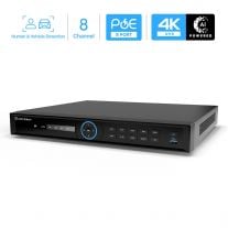 Amcrest 4K 8CH AI NVR Supports up to 2x 8TB HDD Smart NVR NV4208E-EI