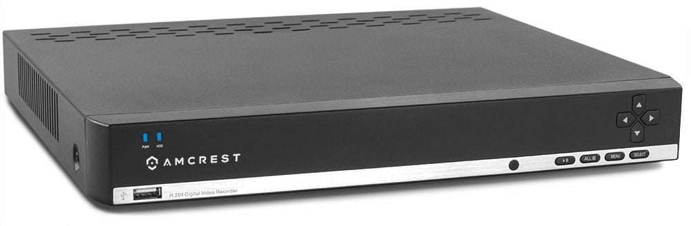 Amcrest 960H 8CH Video Security DVR Digital Recorder Pre Installed 1TB HDD Cameras NOT included DVR Security Camera System AMDV960H8