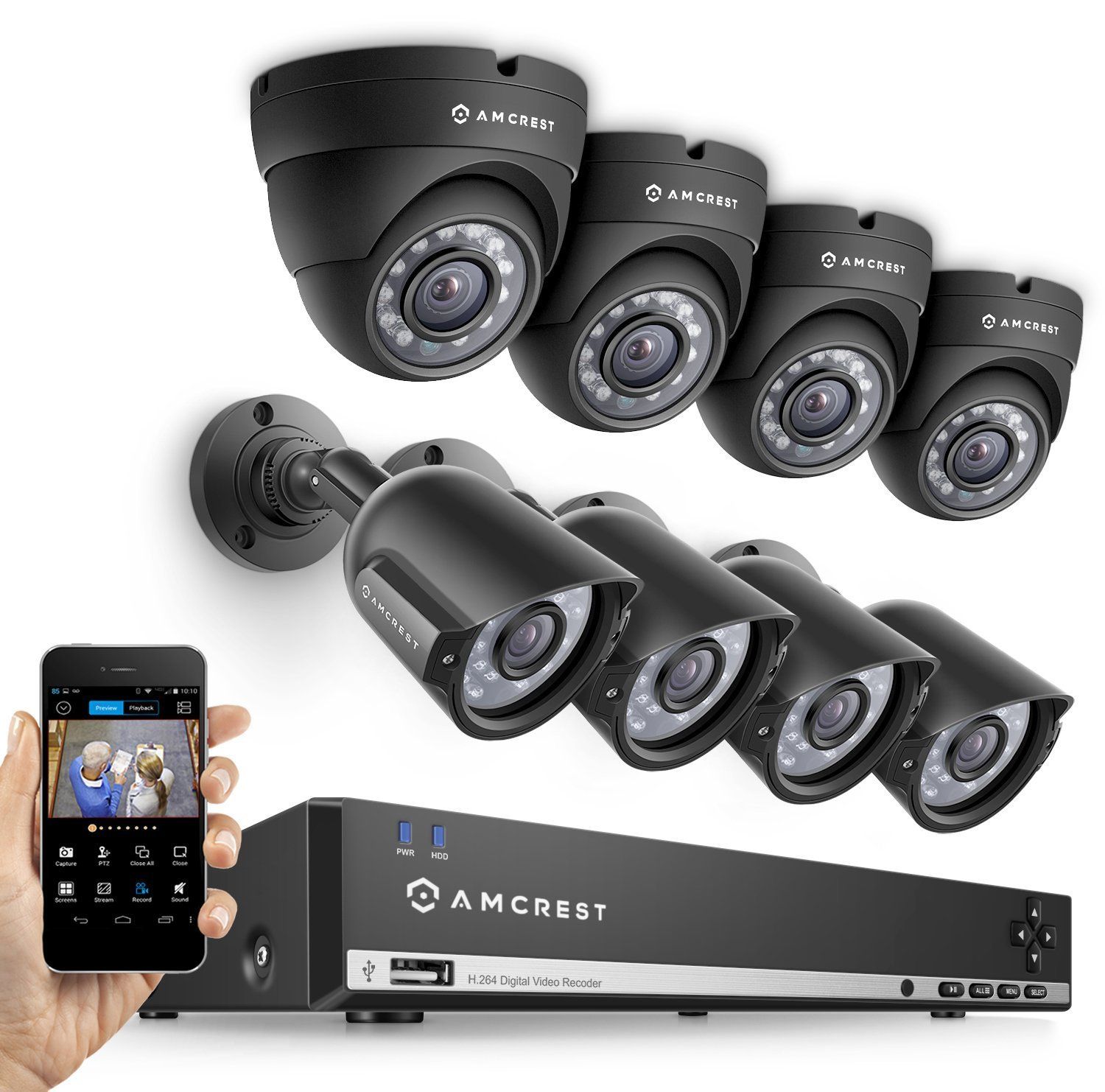Installing amcrest hotsell security cameras
