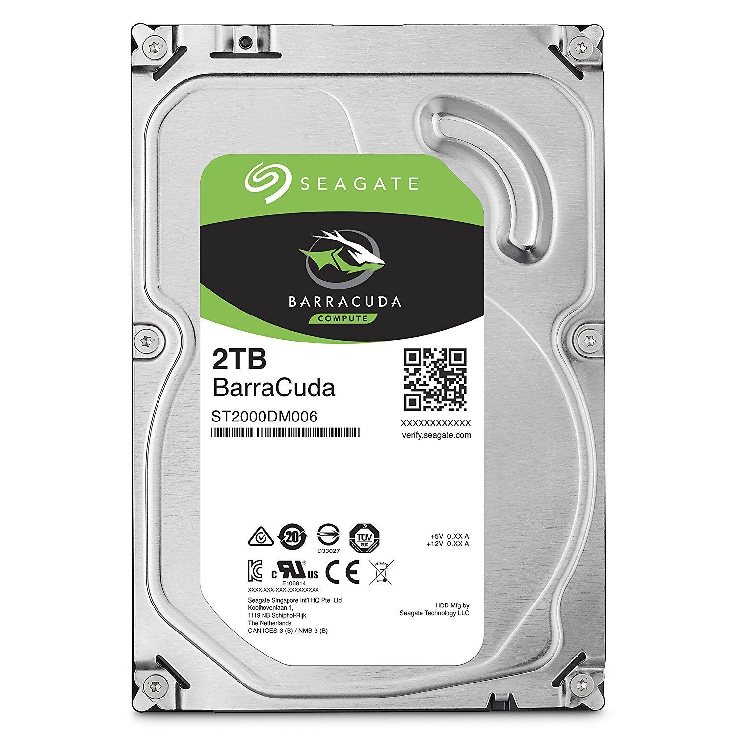 Seagate Barracuda 2TB Surveillance Hard Drive - SATA 6Gb/s Seagate Barracuda 2TB Surveillance Hard Drive - SATA 6Gb/s
