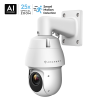 Amcrest 4K / 8MP Outdoor PTZ POE + IP Camera Pan Tilt Zoom (Optical 25x Motorized) Human and Vehicle Detection AI, Perimeter Protection, 328ft Night Vision POE+ (802.3at) IP8M-2899EW-AI