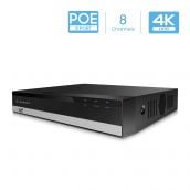 Amcrest 4K 8-Channel POE NVR Supports up to 6TB HDD NV2108E-HS