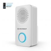 Amcrest Smart Home 2.4GHz Wireless Chime, Multiple Ringtones, AD1-CHIME