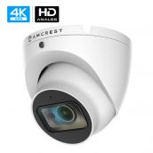 Amcrest 4K Dome Analog Security Camera 125° FOV White AMC4KDM28-W-V2