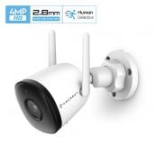 Amcrest SmartHome 4MP Outdoor Bullet WiFi Camera Built-in Mic ASH43-W
