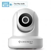 Amcrest 2MP WiFi Security Camera Pan/Tilt White IP2M-841W-V3