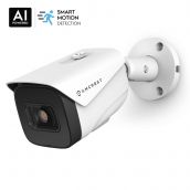 Amcrest 4K POE AI Camera 20fps UltraHD 8MP Outdoor Bullet PoE IP Camera, 98.4ftNight Vision, 2.8mm Wide Angle Lens, 108° Viewing Angle, IP67 Weatherproof, 4K (3840x2160) @20fps, White (IP8M-2696EW-AI)