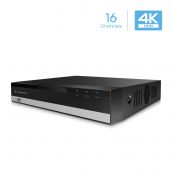 Amcrest NV2116-HS 4K 16-Channel NVR (4K/6MP/1080P/3MP/4MP/5MP/6MP) Network Video Recorder - 16-Channel, Supports up to 6TB Hard Drive (Not Included) (No Built-in WiFi)