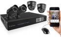 Amcrest 720P HDCVI 4CH 1TB DVR Security Camera System w/ 2 x 1MP Bullet Cameras & 2 x 1MP Dome Cameras