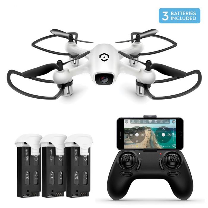 WiFi FPV 2.4ghz RC Drone Quadcopter With 720p HD Camera Flight Plan Helicopter 