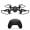 Amcrest SkyLight Quadcopter Drone w/ LED Light, Training Drone for Beginners & Kids, RC Helicopter Drone with Remote Control, Headless Mode, Altitude Hold, Stunt Flip (A3-B) Black