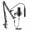 Amcrest USB Mic Cardioid Mic with Boom Arm, Pop-Filter AM430-BPS