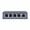 Amcrest 5-Port POE+ Power over Ethernet POE Switch with Metal Housing, 4-Ports POE+ 802.3at 65w (AMPS5E4P-AT-65)