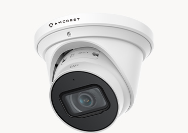 Amcrest Cámara IP PoE AI UltraHD 4K (8MP), FOV 129°, visión nocturna a  color de 49 pies, cámara de seguridad para exteriores, detección de humanos  y